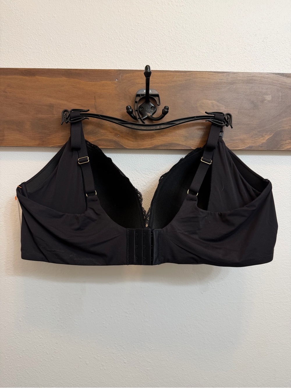 NEW XXXL Women's Wireless Black Nursing Bra-Maternity - Picture 4 of 5